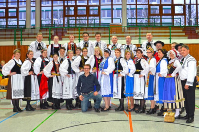 Siebenbrgische Gruppen aus Regensburg, dem ...