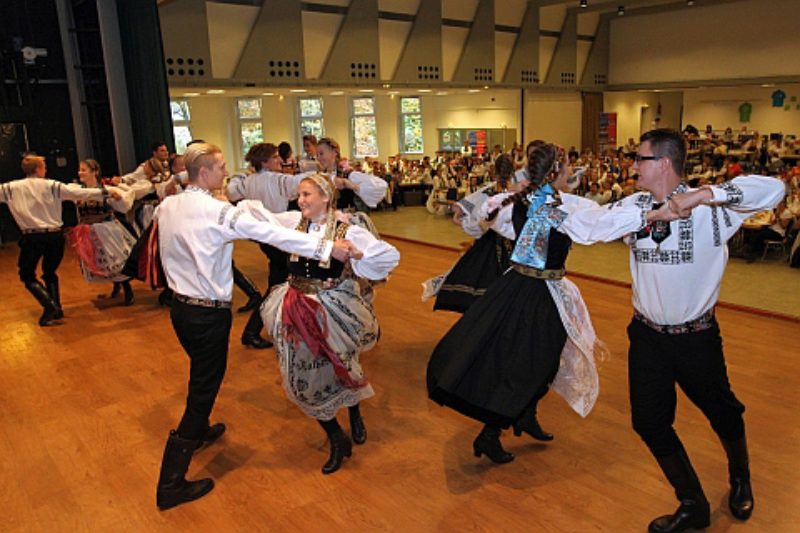Die Tanzgruppe aus Biberach mit ihrem Siegertanz. ...