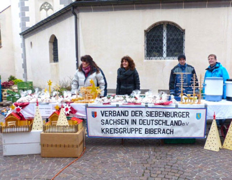 Die Kreisgruppe Biberach hat Weihnachtspltzchen ...