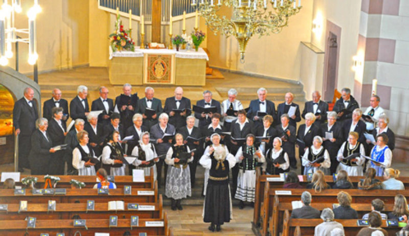 Der Siebenbrgische Chor Nrnberg-Frth beim ...