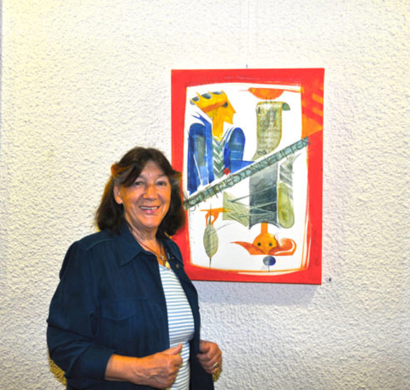 Ausstellung in Winnenden 2012: Renate Mildner ...