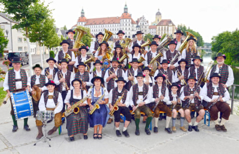 25 Jahre Musikverein Heinrichsheim: Gruppenbild ...