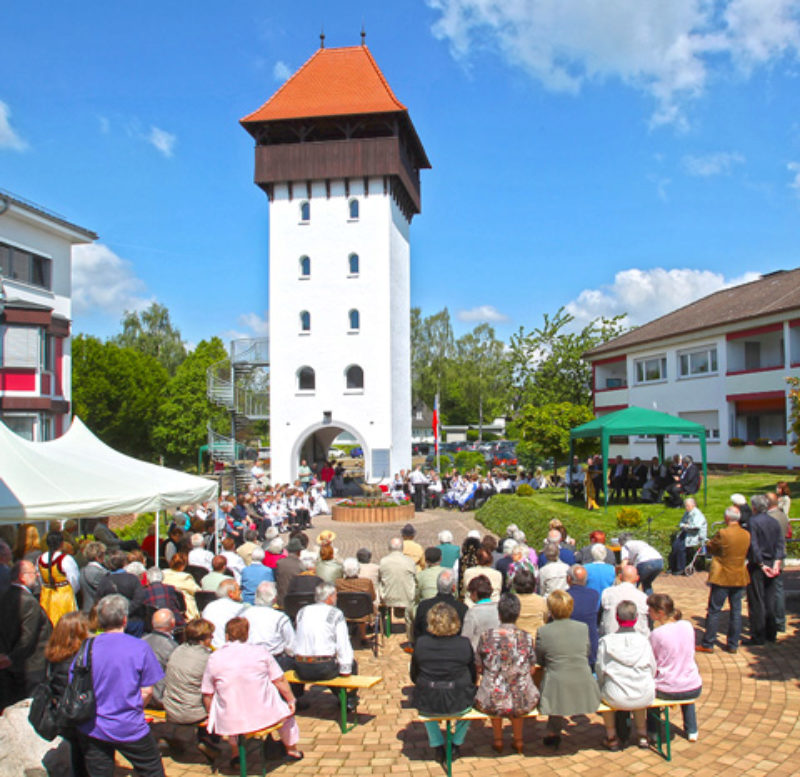 „10 Jahre Turm der Erinnerung“. Foto: Christian ...