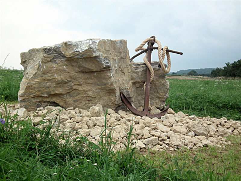 Die Installation „Vor Anker“ von Gert Fabritius ...