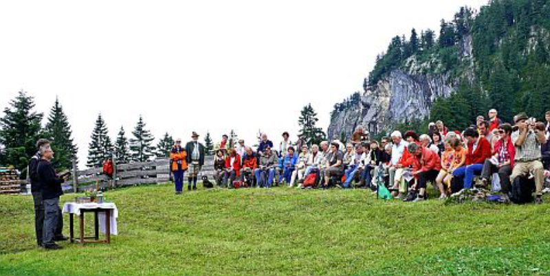 Berggottesdienst Htteneck mit Pfarrer Wolfgang ...