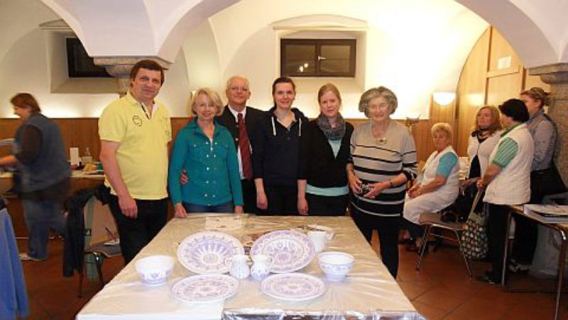 Beim Keramikmalkurs in Zell a. d. Pram, von ...