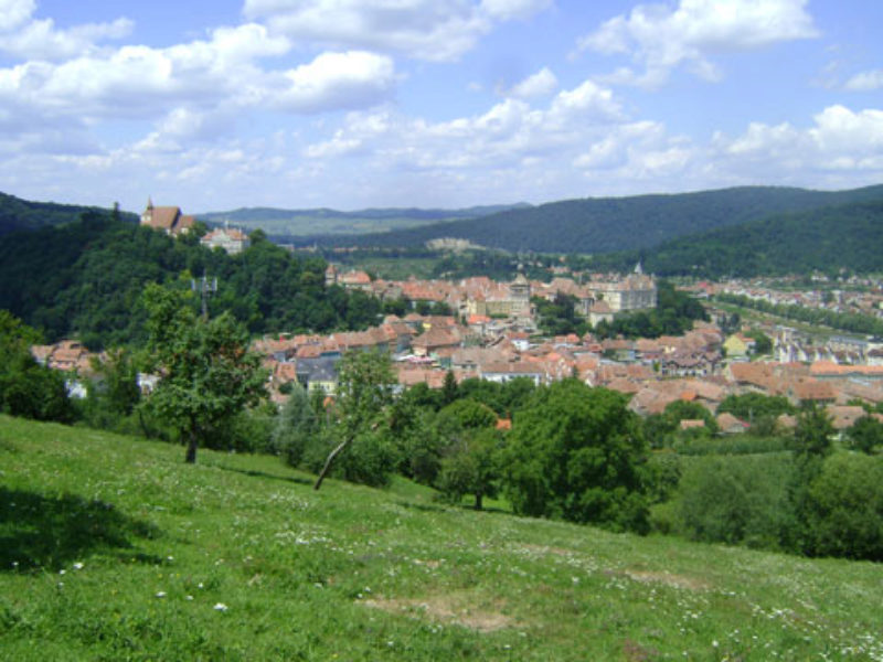 Schburg mit Blick auf die Bergkirche und Josef ...