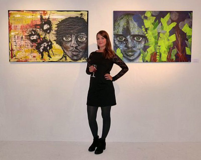 Vernissage in der Frberei: Franziska Viviane ...