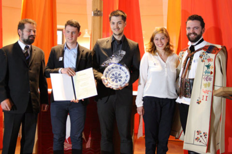 Verleihung des Jugendpreises 2015 (von links): ...