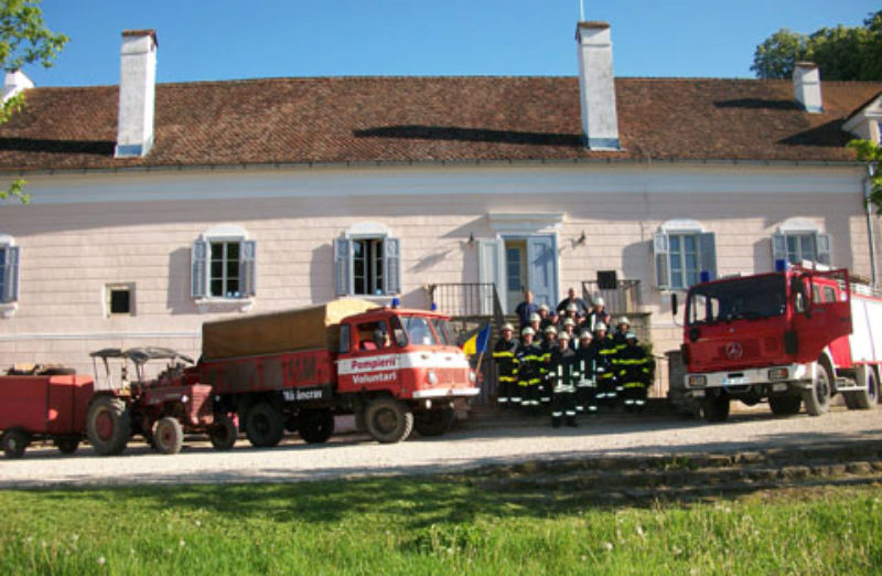 Die Freiwillige Feuerwehr Malmkrog. Foto: Karl ...