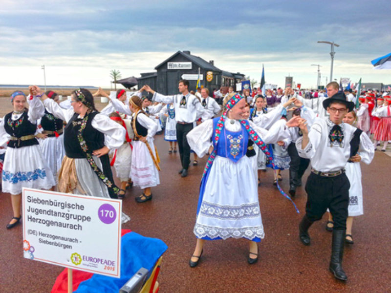 Teilnahme am grten Folklorefestival Europas: ...