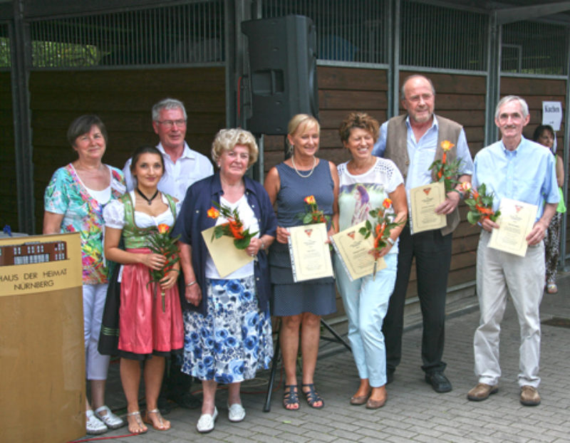 Die beim Fest unter der Eiche Geehrten (von ...