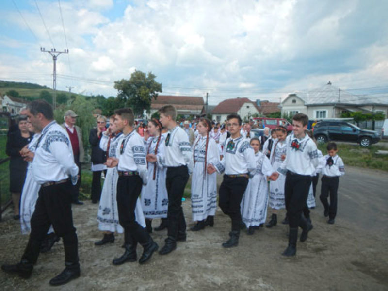 Tanzgruppe „Goldregen“ aus Schsisch-Reen. Foto: ...