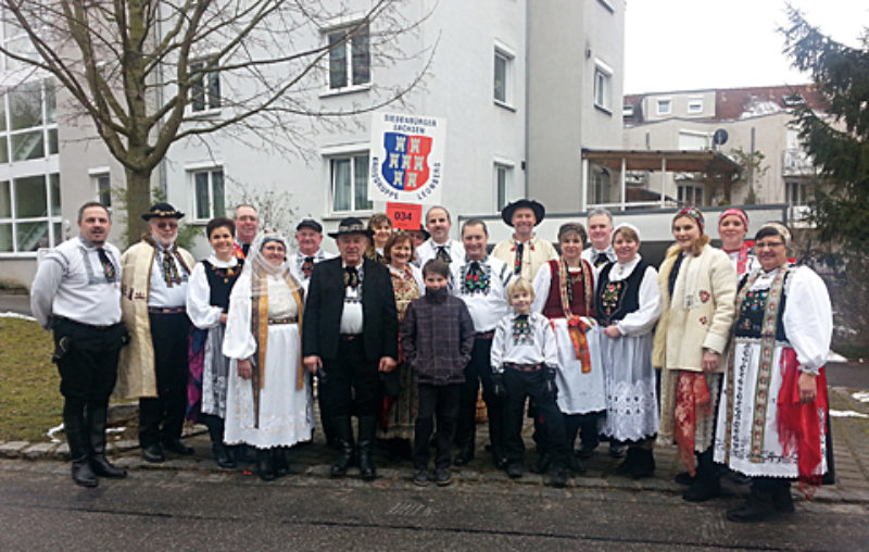 Trachtentrger der Kreisgruppe Leonberg beim ...