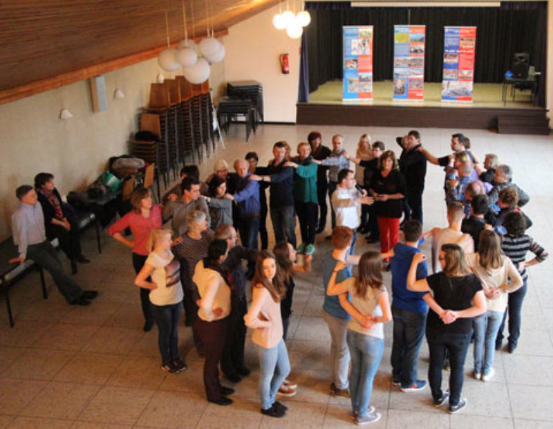 Groe Beteiligung am Tanzseminar in Herten. Foto: ...