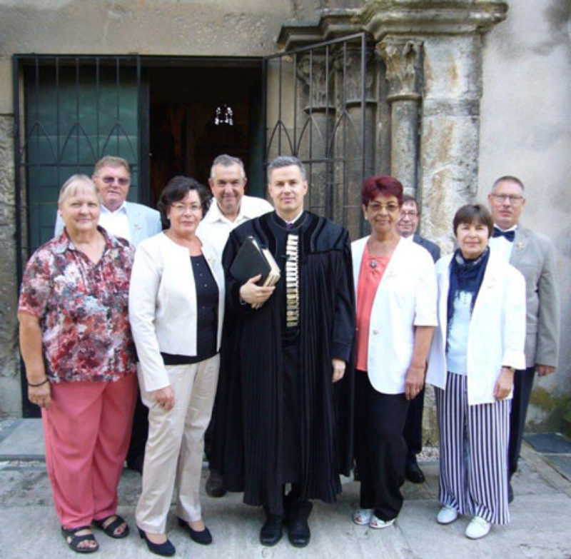 Goldene Konfirmation mit Stadtpfarrer Alfred ...