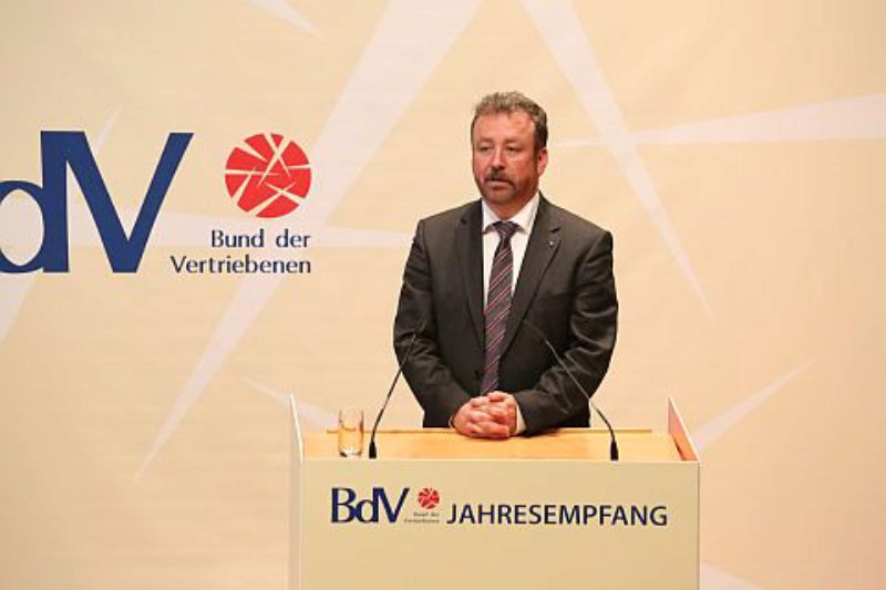 BdV-Präsident Dr. Bernd Fabritius, MdB, bei ...