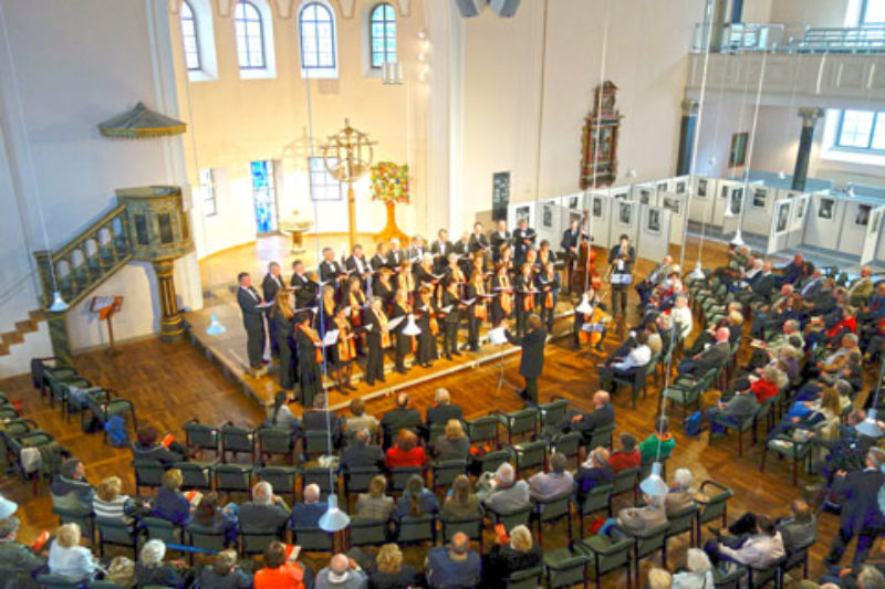 Die Festveranstaltung in der St.-Pauls-Kirche ...