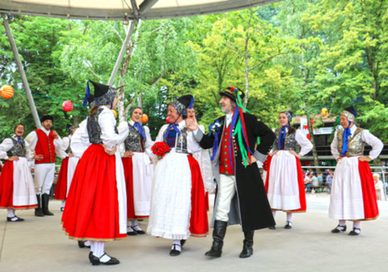 Beim Kronenfest in Herzogenaurach trat auch die ...