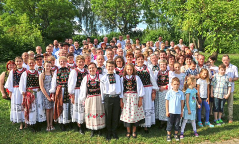 Gruppenbild vom Hamlescher Treffen. Foto: Udo ...