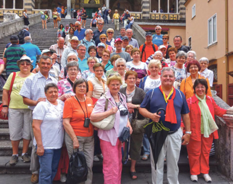 Reisende aus Heilbronn und anderen Kreisgruppen ...