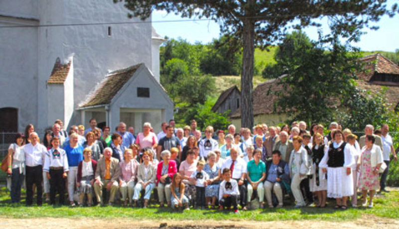 Teilnehmer des Heimattreffens in Maldorf. Foto: ...