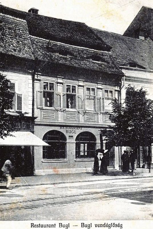 Das Restaurant Bugl in der Heltauergasse 10 war ...