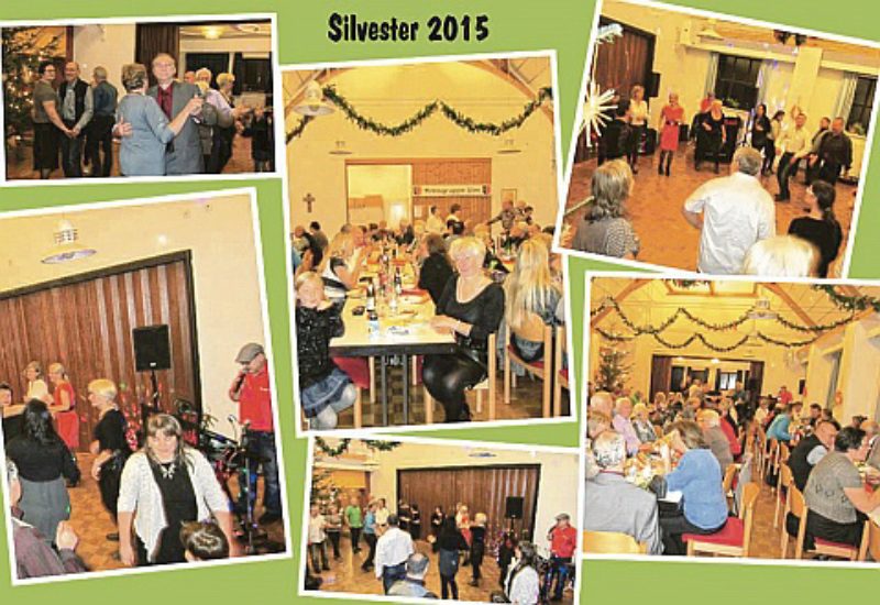 Bildcollage zur Ulmer Silvesterfeier ...