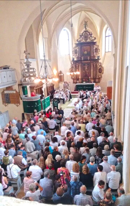 Festgottesdienst am 8. August in der Groauer ...