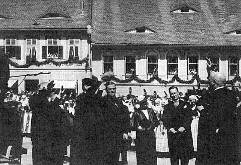 Einweihung des Lutherheims fr Volksmission 1939 ...