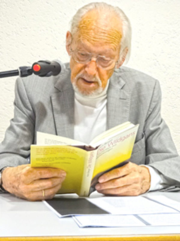 Hans Bergel in Nrnberg. Foto: Josef Balazs ...