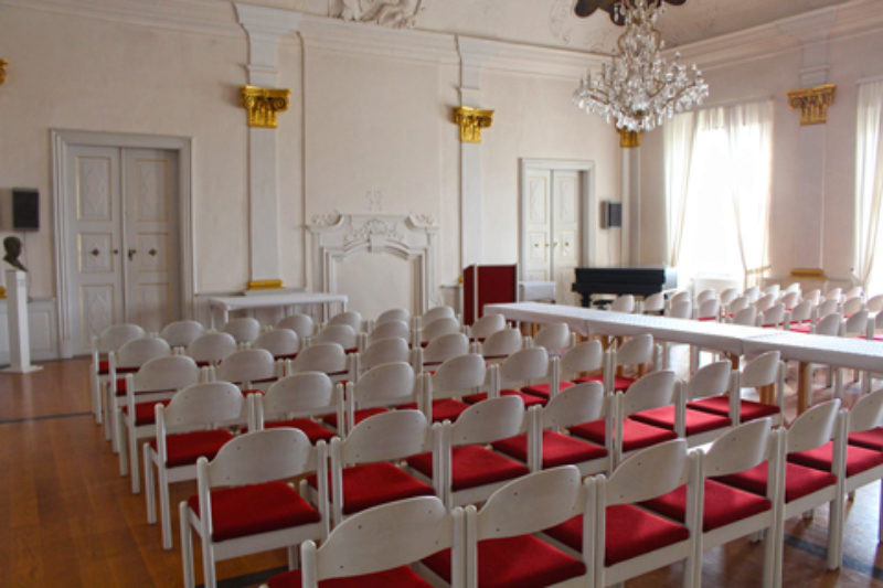 Blick in den Festsaal „Johannes Honterus“. Foto: ...