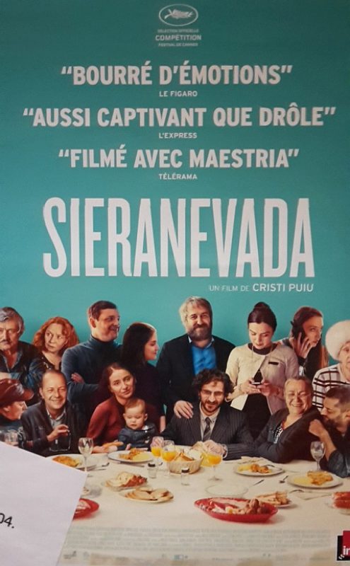 Plakat des Films "Sieranevada" von Cristi Puiu. ...