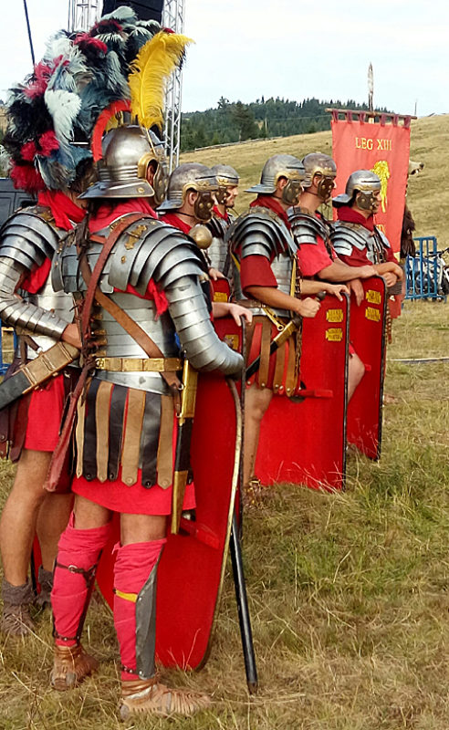 Festival-Magnet: Rmische Legionre der ...