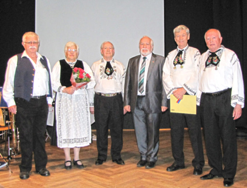 Ehrungen in Rastatt, von links: Josef ...