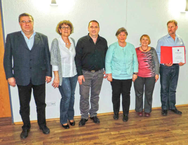 Der neue Vorstand der Kreisgruppe Ravensburg, von ...