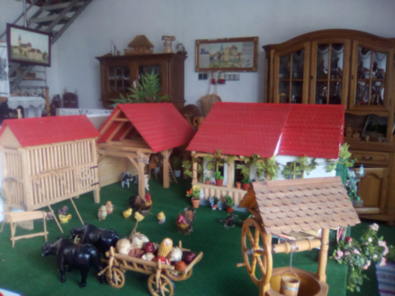 Blick in das Siebenbrgische Miniatur-Museum in ...