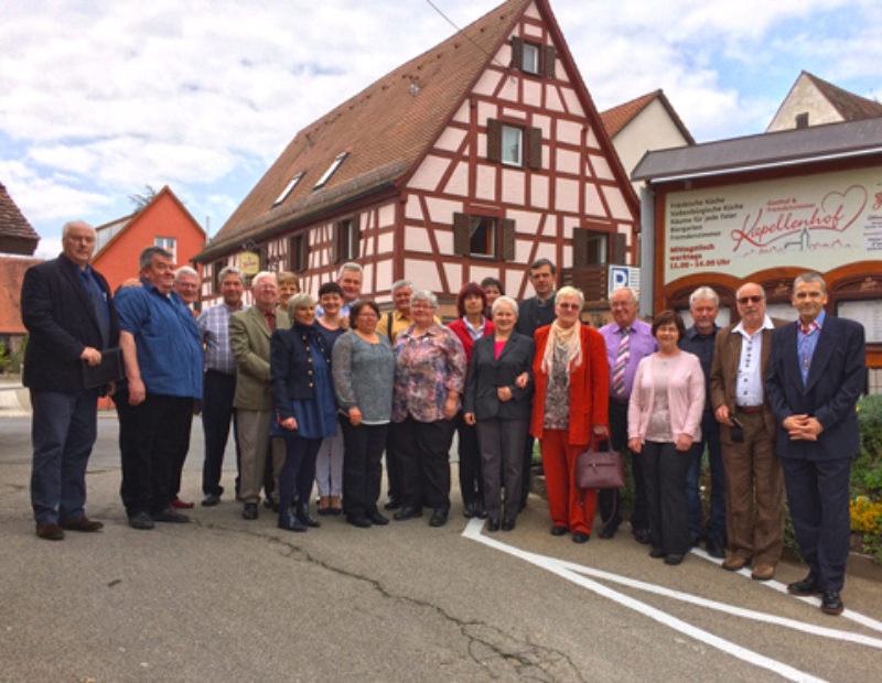 Die Teilnehmer der Regionalgruppentagung in ...