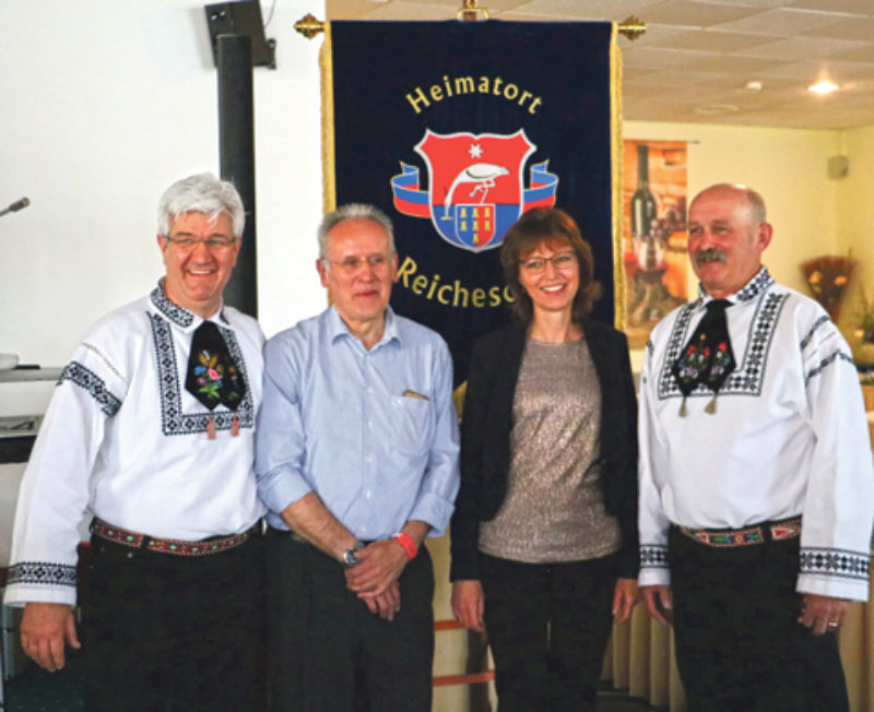 Neuer Vorstand der HOG Reichesdorf, von links: ...