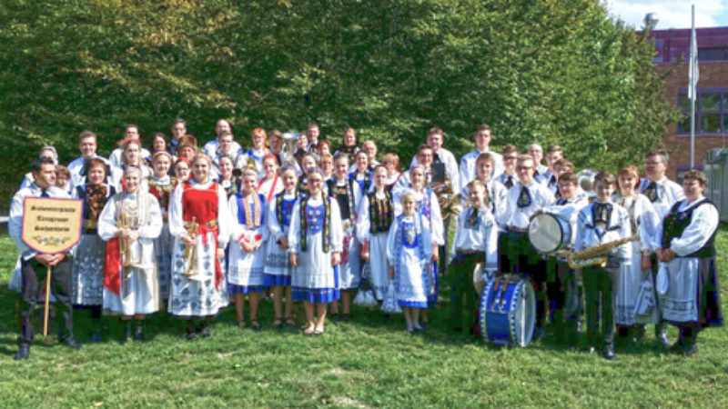 Trachtengruppe Sachsenheim beim Landesfestumzug ...