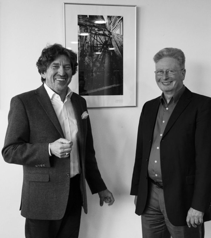 Josef Balazs und Jrgen van Buer. Foto: ...