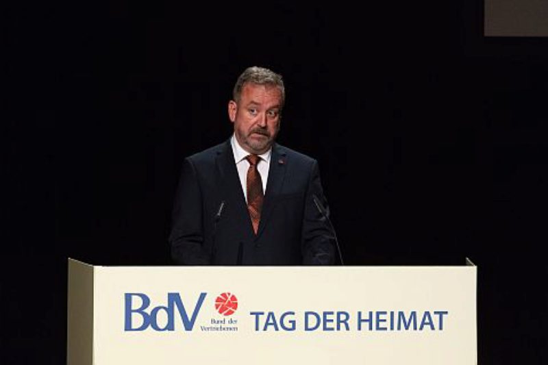 BdV-Prsident Dr. Bernd Fabritius spricht beim ...