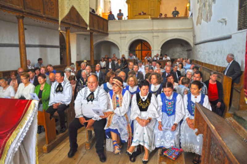 Am Gottesdienst in der Marienkirche nahmen auch ...