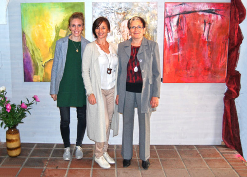 Anja Sabine Karres, Carmen-Maria Jung und Susanne ...