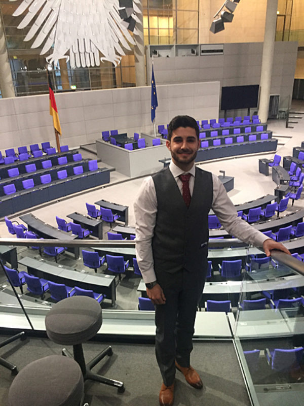 Wolfgang Alexander Guib im Bundestag. ...