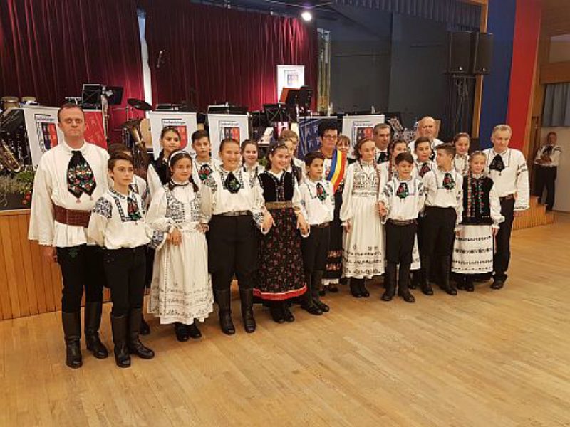 Gäste aus Sächsisch Regen: die Tanzgruppe ...