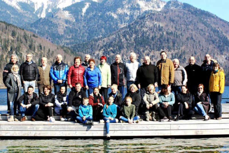 Tanzseminar in St. Gilgen: Gruppenbild am ...