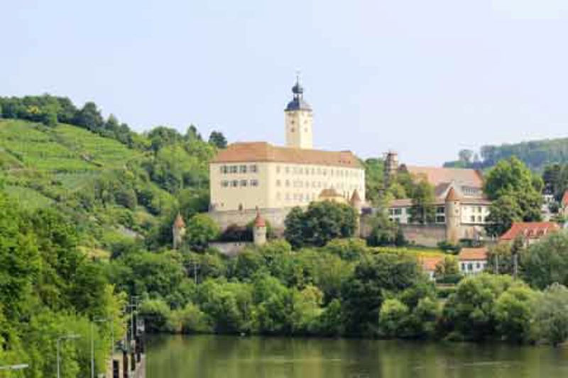 Schloss Horneck in Gundelsheim ist Sitz der ...