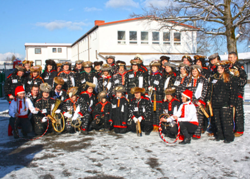 Urzeln pflegen ihr Brauchtum in Geretsried. Foto: ...