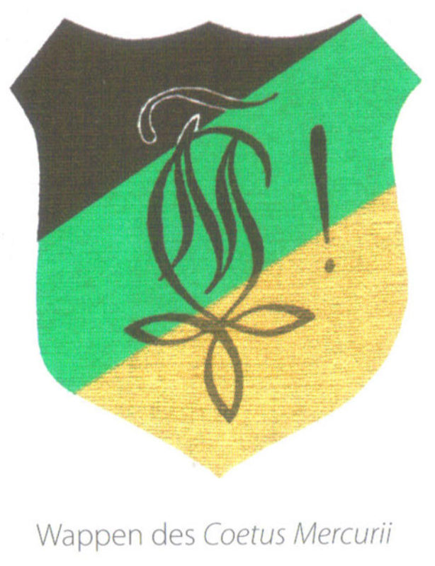 Wappen des Coetus Merkuri (seit 1925). ...